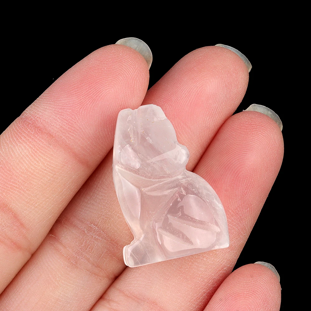 

Фигурка волка из натурального камня, 27x8 мм