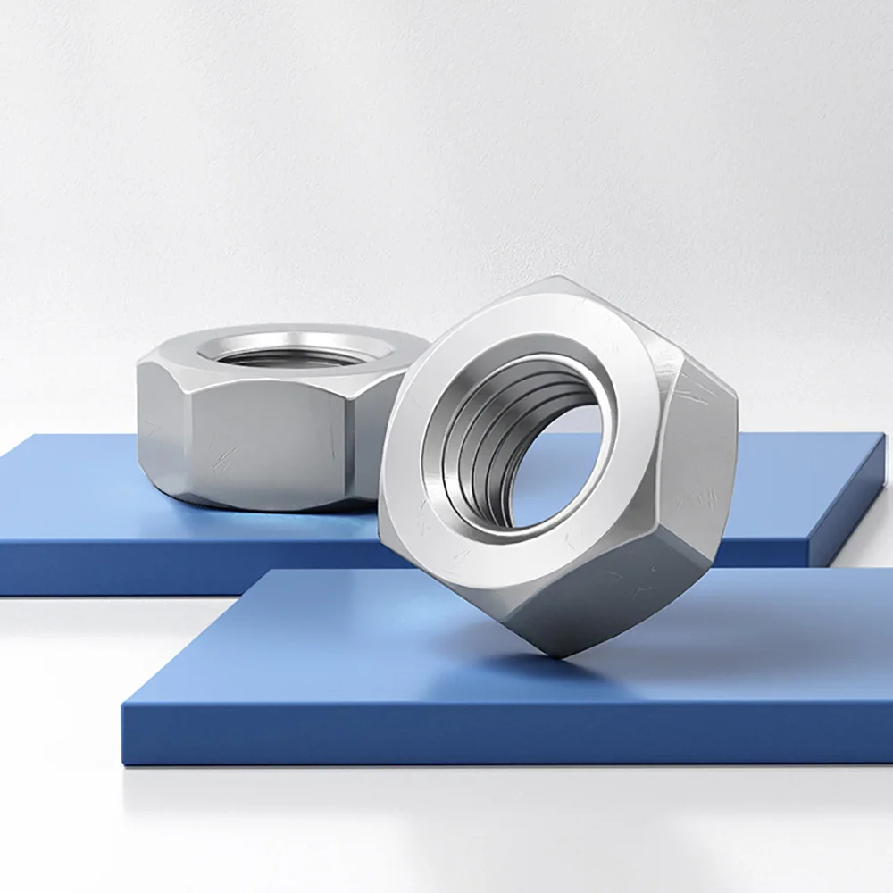 M1 M1.2 M1.4 M1.6 M2 M2.5 M3 M3.5 M4 M5 M6 M8 M10 M12 M14 M16 M18 M20 M22 M24...M64 304 Шестигранная гайка из