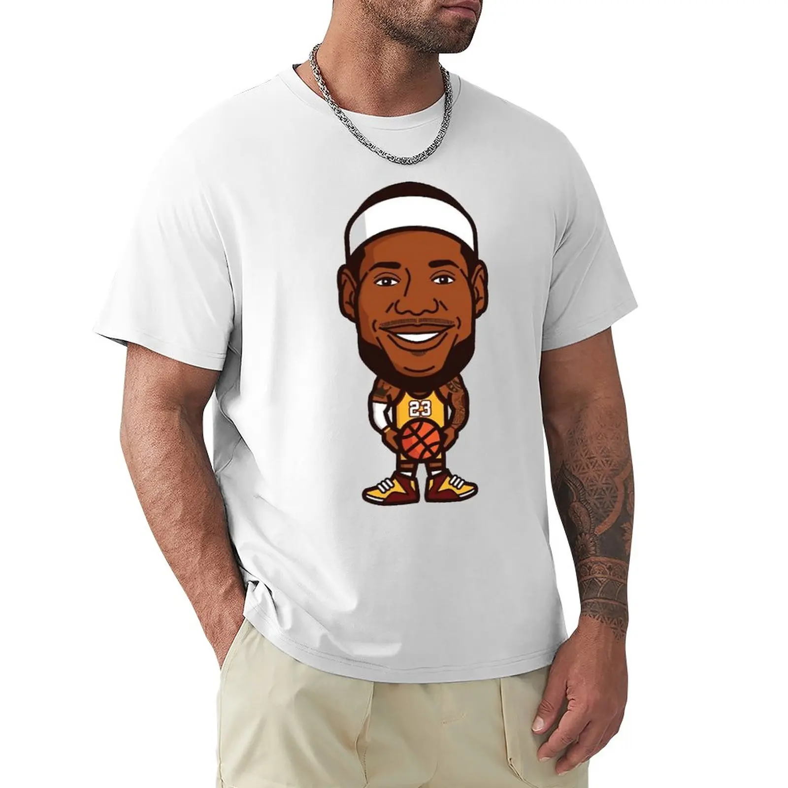 

LeBroner And Jamess 2023 Basketball Stars (28) Basketballer Player Movement Champion Hot Sale Tees High Quality Home USA Size