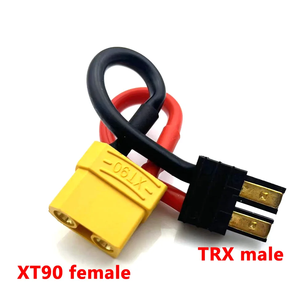 XT30 к XT60 T TRX МужскойЖенский RC Lipo Батарея Адаптер 10 СМ Кабель Силиконовый провод для FPV RC Автомобильные аксессуары CineLog35 Запчасти для дронов (art.: 3920d1224cbef) - 3920d1224cbef