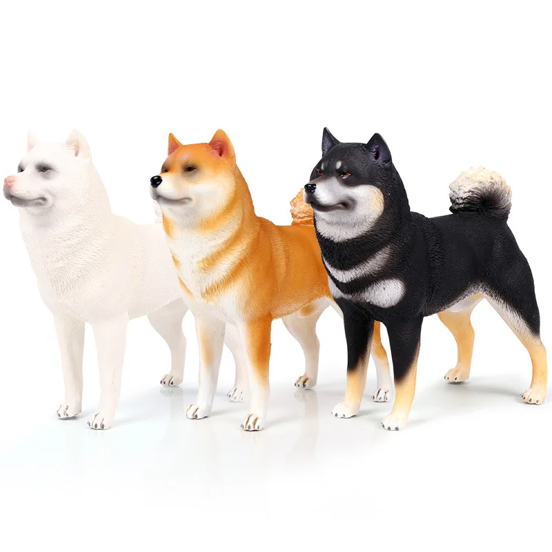 

2022 реалистичные знания, игрушки, имитация трехмерных статических животных, собака, Подвижная кукла, модели, коллекция детских игрушек