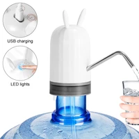 drinking water pumps three mode portable touch low decibel wireless rechargeable electric intelligent water pumps with usb cable