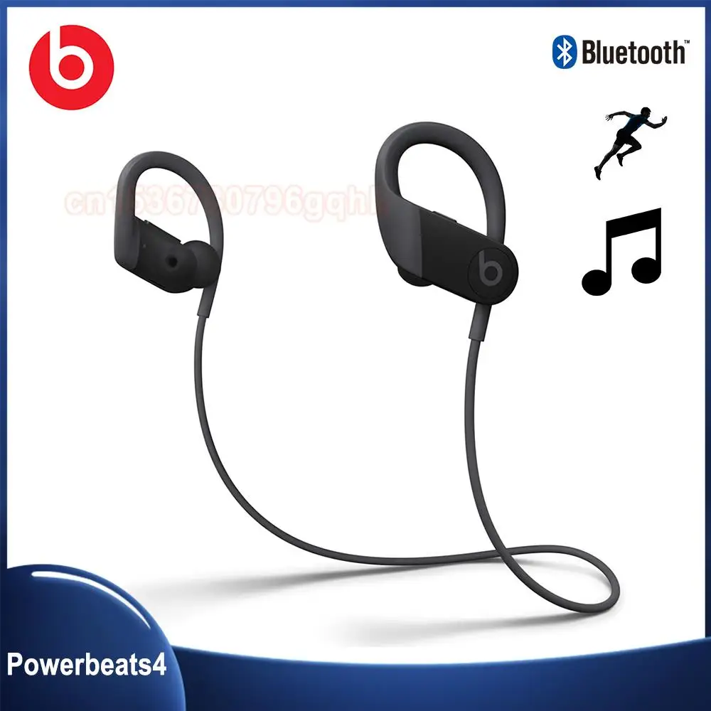 

Beats Powerbeats 4 Wireless Bluetooth Headphone High-Performance Earbuds Headphone Sweat Water Resistant Sport With Mic