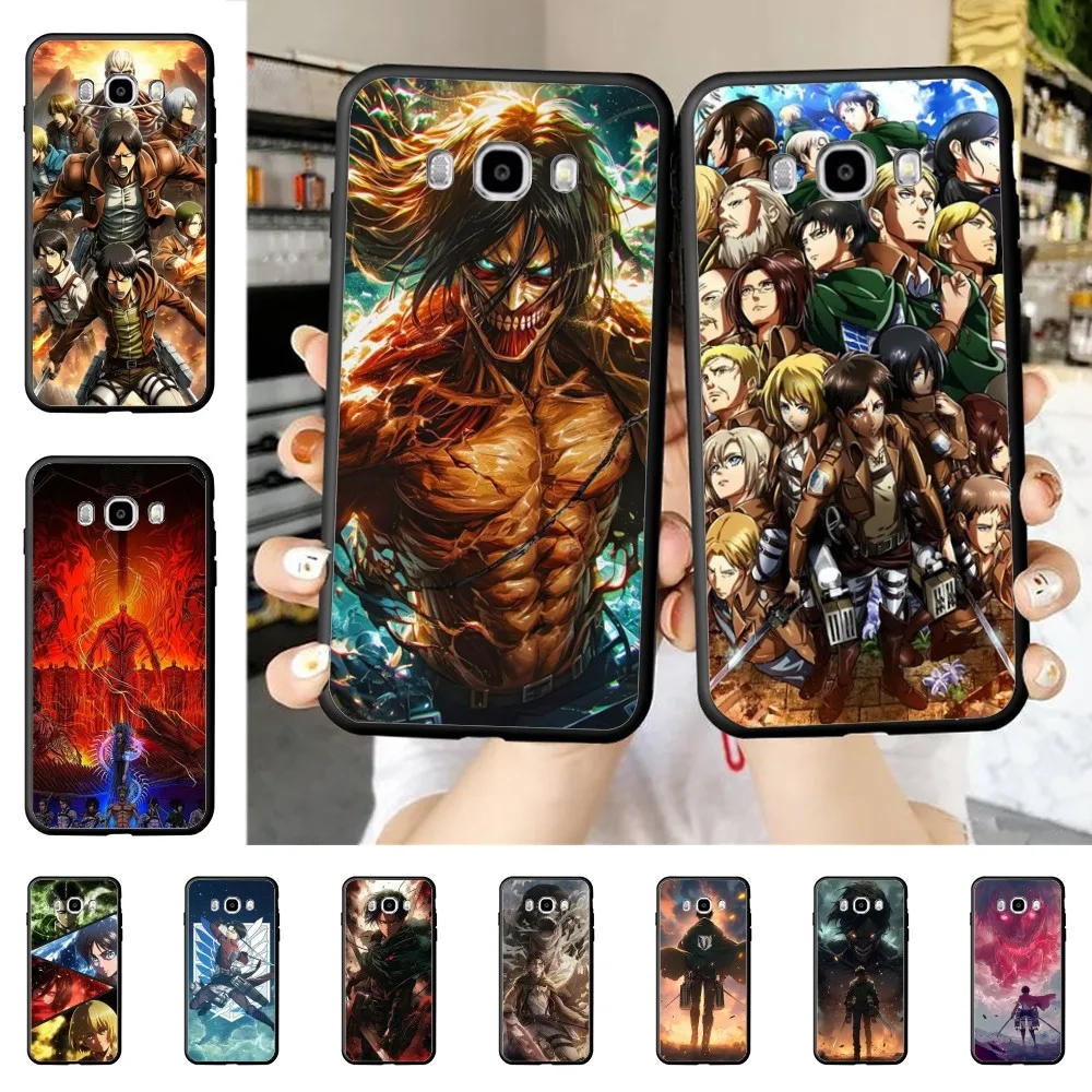 Чехол для телефона с аниме Атака Титанов Samsung J 7 Plus 7core J7 Neo J6 Prime J4 J5 Mobile Cover