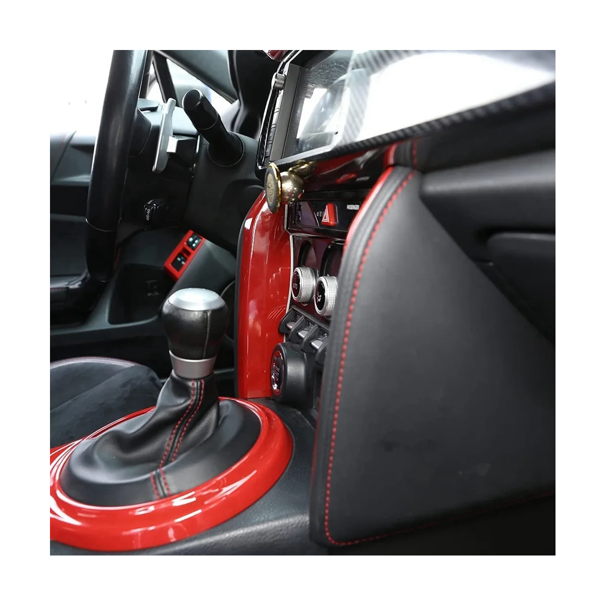 

Центральная консоль, боковая полоса, декоративная панель переключения передач, отделочная рамка для Subaru BRZ, Toyota 86 2012-2020