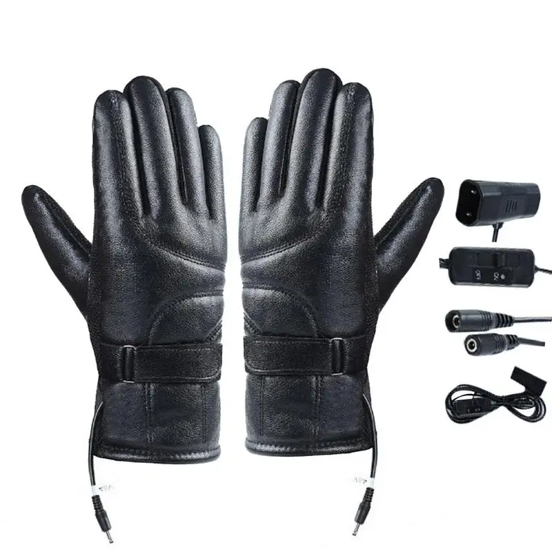 

Thermal Heated Gloves Winter Men Women Gloves Waterproof Heating Warmers Rechargeable Outdoor Gear For Work Motorcycle Riding