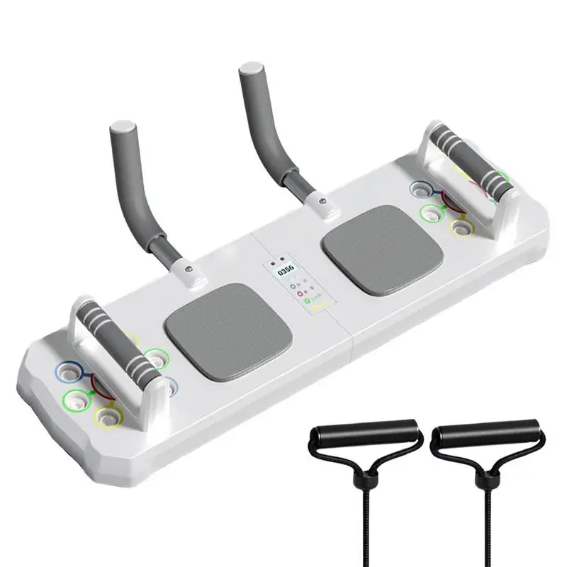 

Push-up Board Strength Training Equipment With Timer Adjustable Multi-function Muscle Pushup Board With Anti-slip Handle Home