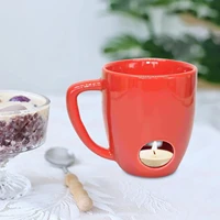 mini fondue mug small warmer individual candle heating furnace melting furnace melter cup for chocolate cheese ice cream butter