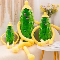 70 14cm creativity long leg cucumber pillow huggywuggy plush toy soothing baby bed sleeping birthday gift doll gift cute plush