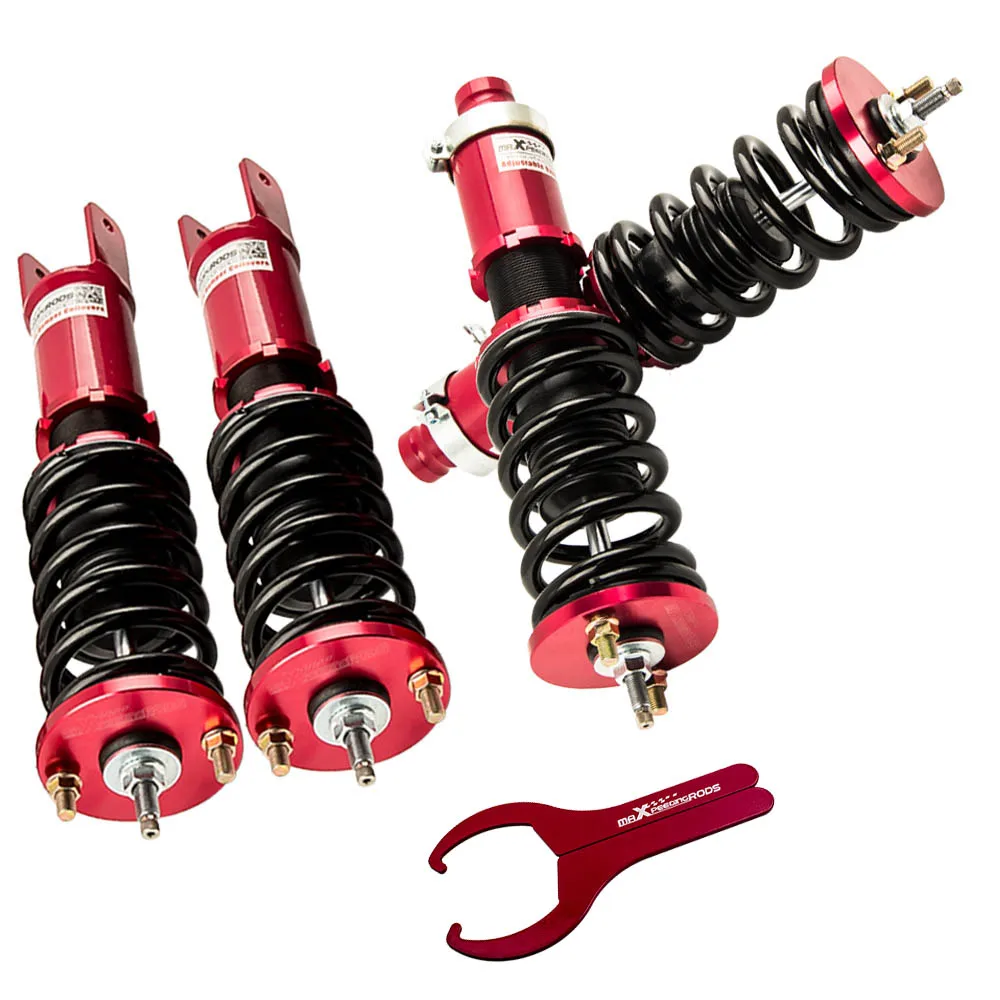 

​ 24-регулируемые койловеры с демпфером для Honda Civic/CRX 1988-1991 EE EF EC, амортизирующая пружинная стойка для Honda Civic 1992-1995 EJ