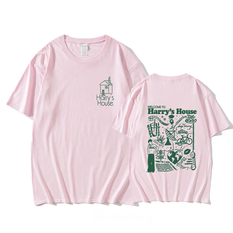 

Harrys House Grapejuice Female/Male T-shirts 100% Cotton Regular Fit Shirt Vintage/retro Manga Graphic Warm Home Bicycle Tees