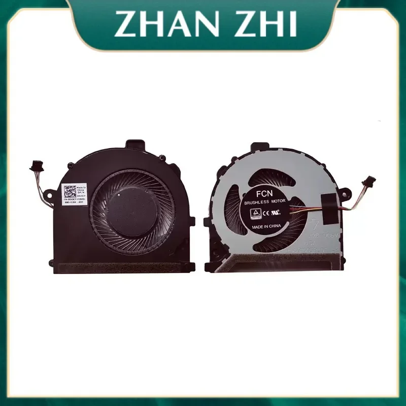 Новый кулер для ноутбука охлаждающий вентилятор процессора и графического Dell DELL
