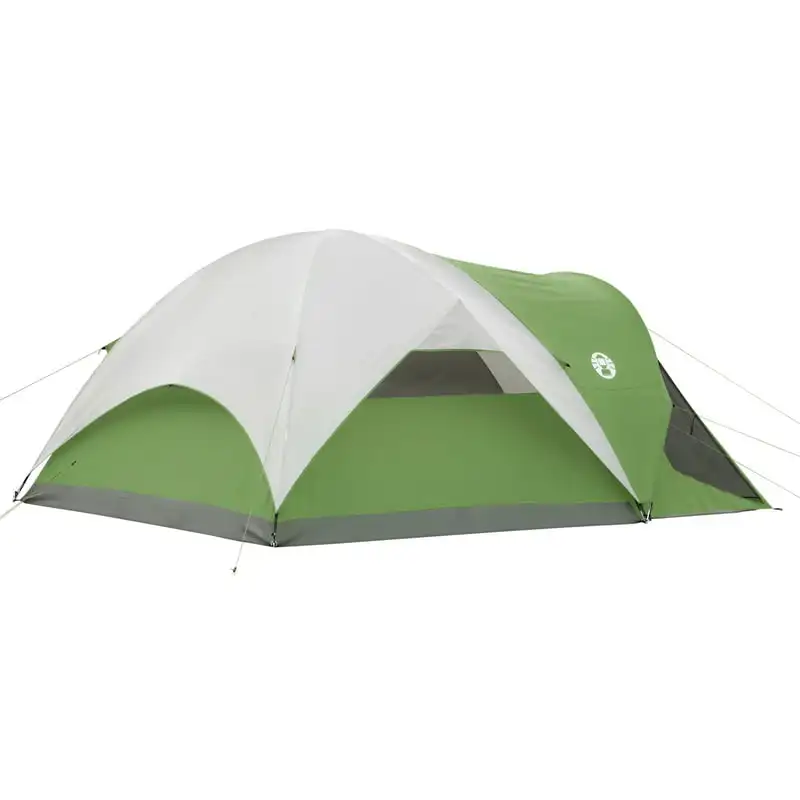 

6-Person Dome Tent with Screen Room, 2 Rooms, Green