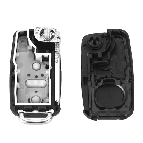 KEYYOU 2/3 кнопки Складной автомобильный ключ 5K 0837202 Откидной ключ AD Key Shell для VW polo passat b5 Tiguan Golf VOLKSWAGEN Seat Skoda