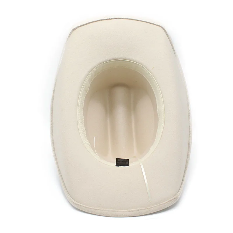 Новая шерстяная фетровая шляпа с широкими полями для мужчин и женщин