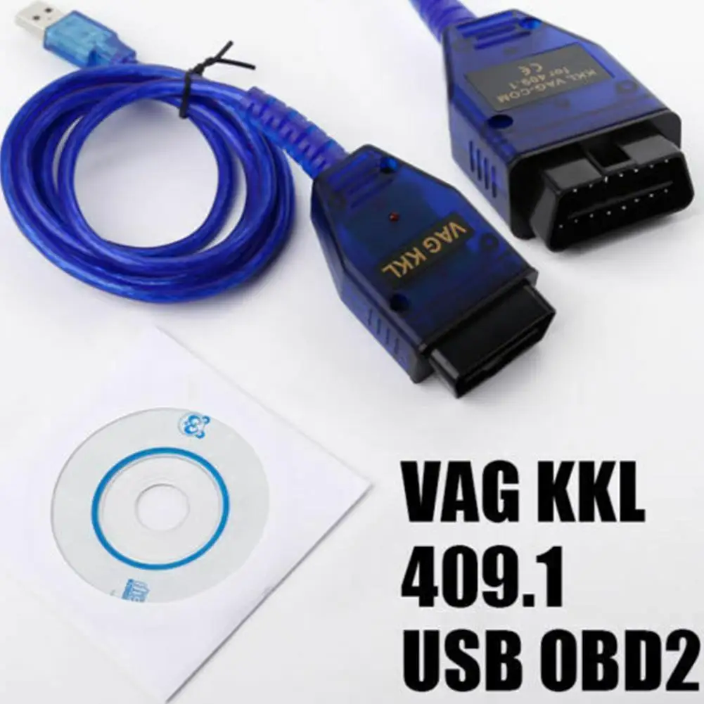 

Диагностический сканер с USB-кабелем Vag 409,1, vag Com, vag 409Com, Vag 409, kkl, OBD2