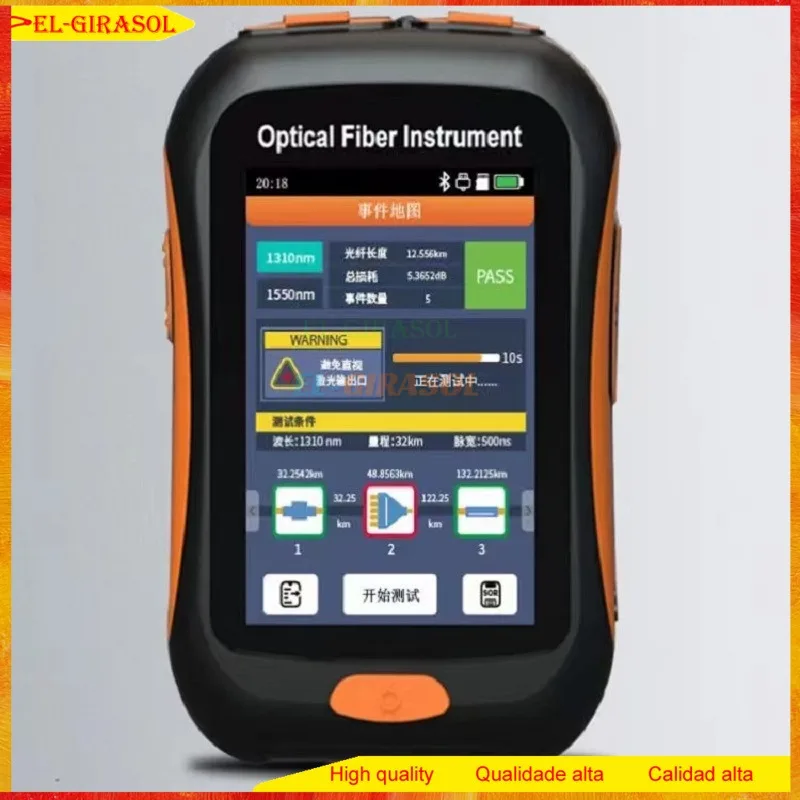 Mini OTDR NK2800 5-в-1 активное волокно 1550 нм волоконно-оптический отражатель и VFL OLS OPM