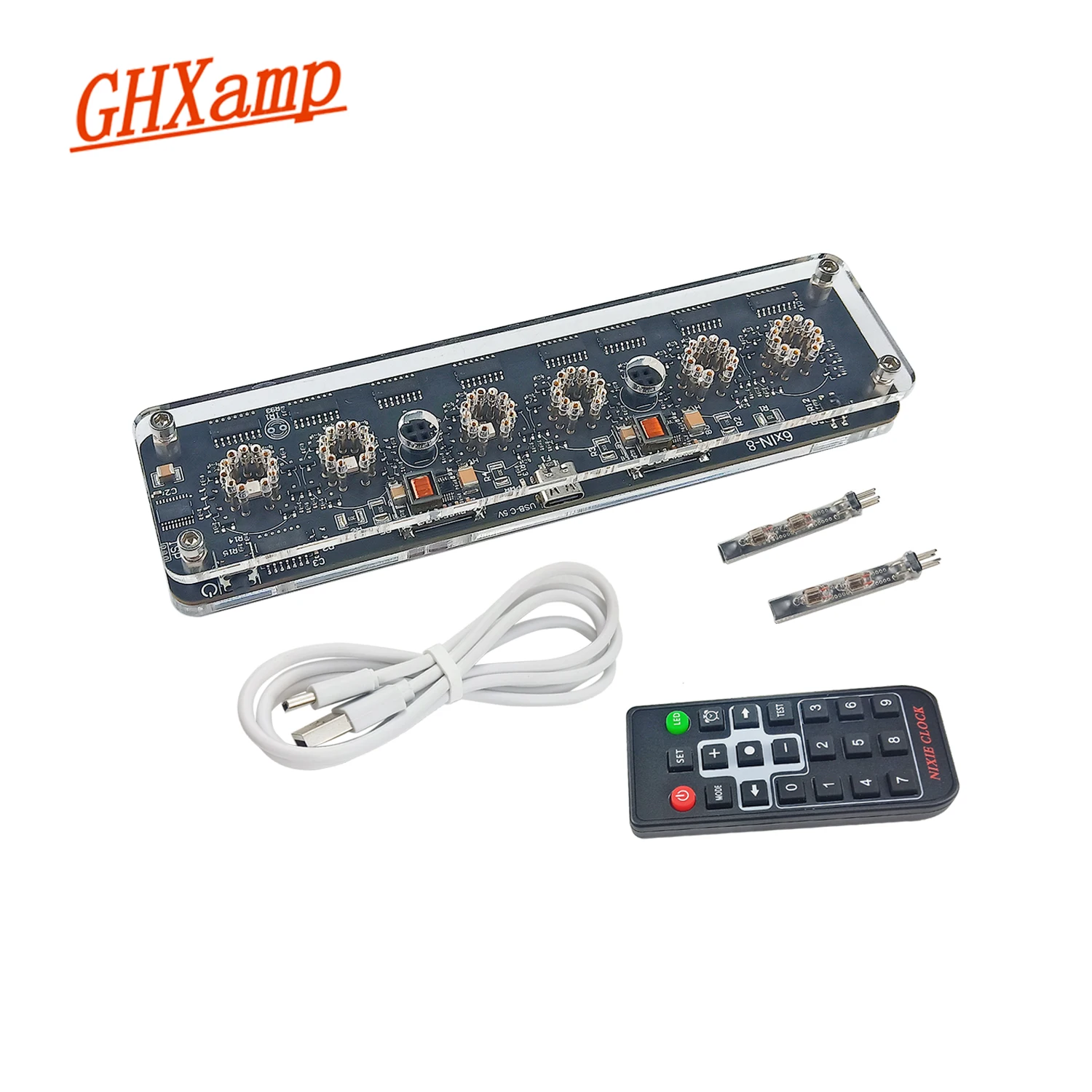 GHXamp IN-8 Glow Tube Clock  Advanced Edition
