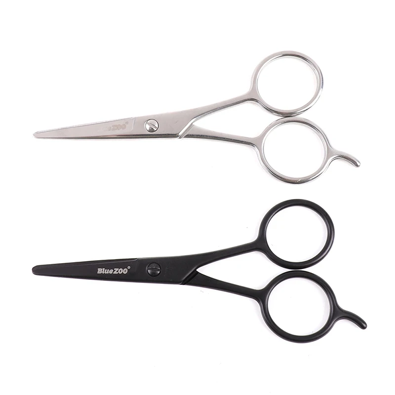 

Парикмахерские ножницы 13 см, ножницы из нержавеющей стали для бороды, бровей, большого пальца, парикмахерские ножницы, резак для усов, машин...