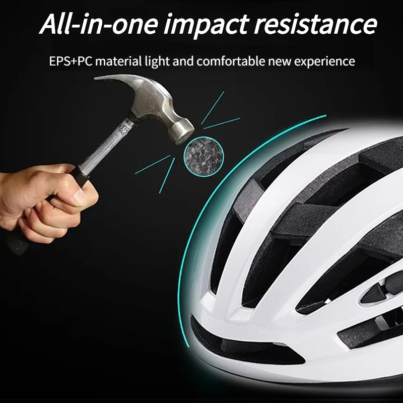 

Bicycle Helmet Integrated Molding Men's and Women's General Mountain Road Lightweight Breathable Safety Helmet Riding Equipment