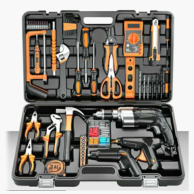 Professional Practical Home Kit Electrician Cordless Electric Lithium Tool Set