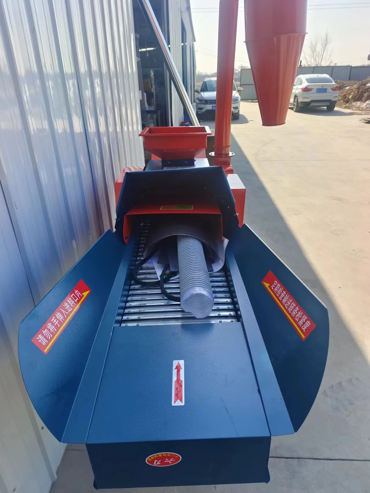 Измельчитель кормовой травы соломинка для животных дробилка резка силоса