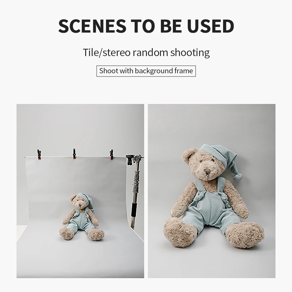 50x70 см Фотофон Водонепроницаемая утолщенная 3D ткань с цементной текстурой для