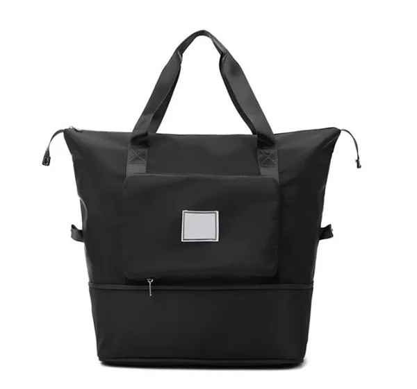 

ender with Shoes Compartment "Waterproof 36x20cm Travel Sports Duffle Bag Collapsible Multipurpose Women Tote Bag with Shoes Com