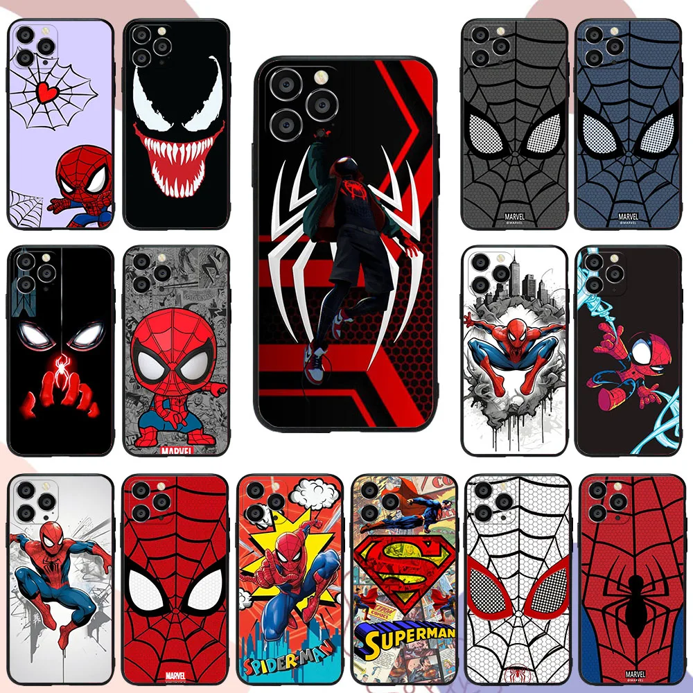 Фонарь &quotЧеловек-паук&quot силиконовый фонарь для Realme 6 6i S C2 C3 X2 XT C21 C12 C25 C21Y C33 C31 Narzo 20