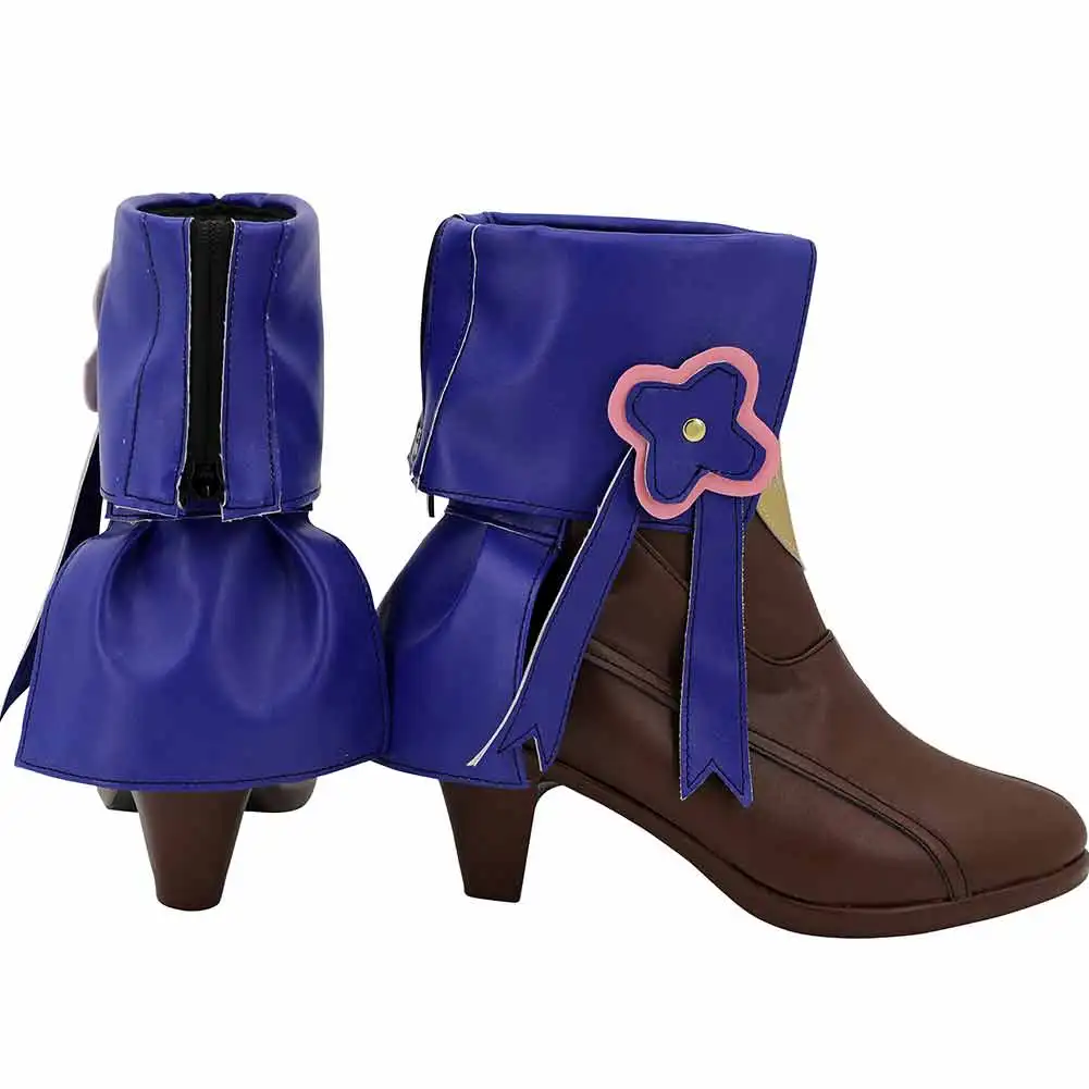 Обувь для косплея Honkai Star Rail 7 марта сапоги женские из искусственной кожи на