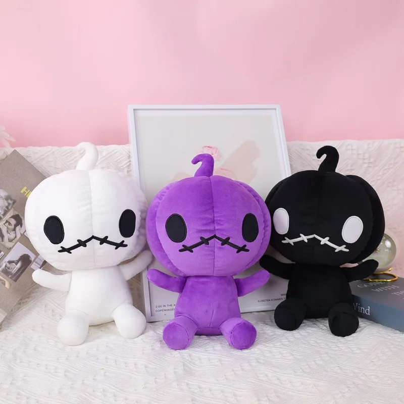 

30cm Halloween Pumpkin Plush Toys Cartoon Cute Soft Stuffed Pillow Dolls For Kid Birthday Christmas Gift