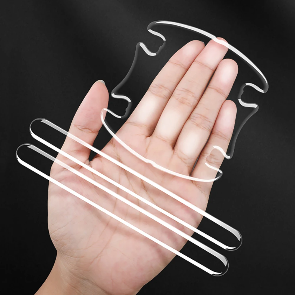 Защитная Наклейка на дверную ручку автомобиля против царапин