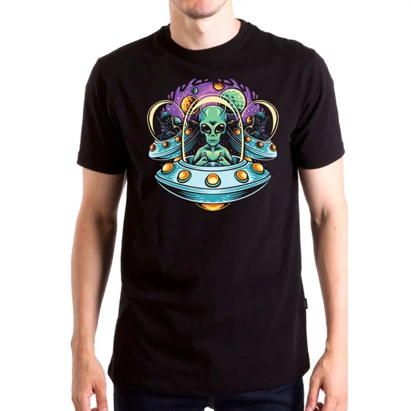 Мужская футболка Nlo 3 Alients