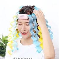 12pcs magic hair curler heatless hair rollers hairstyle roller sticks 30cm diy wave formers hair curler no heat styling tools