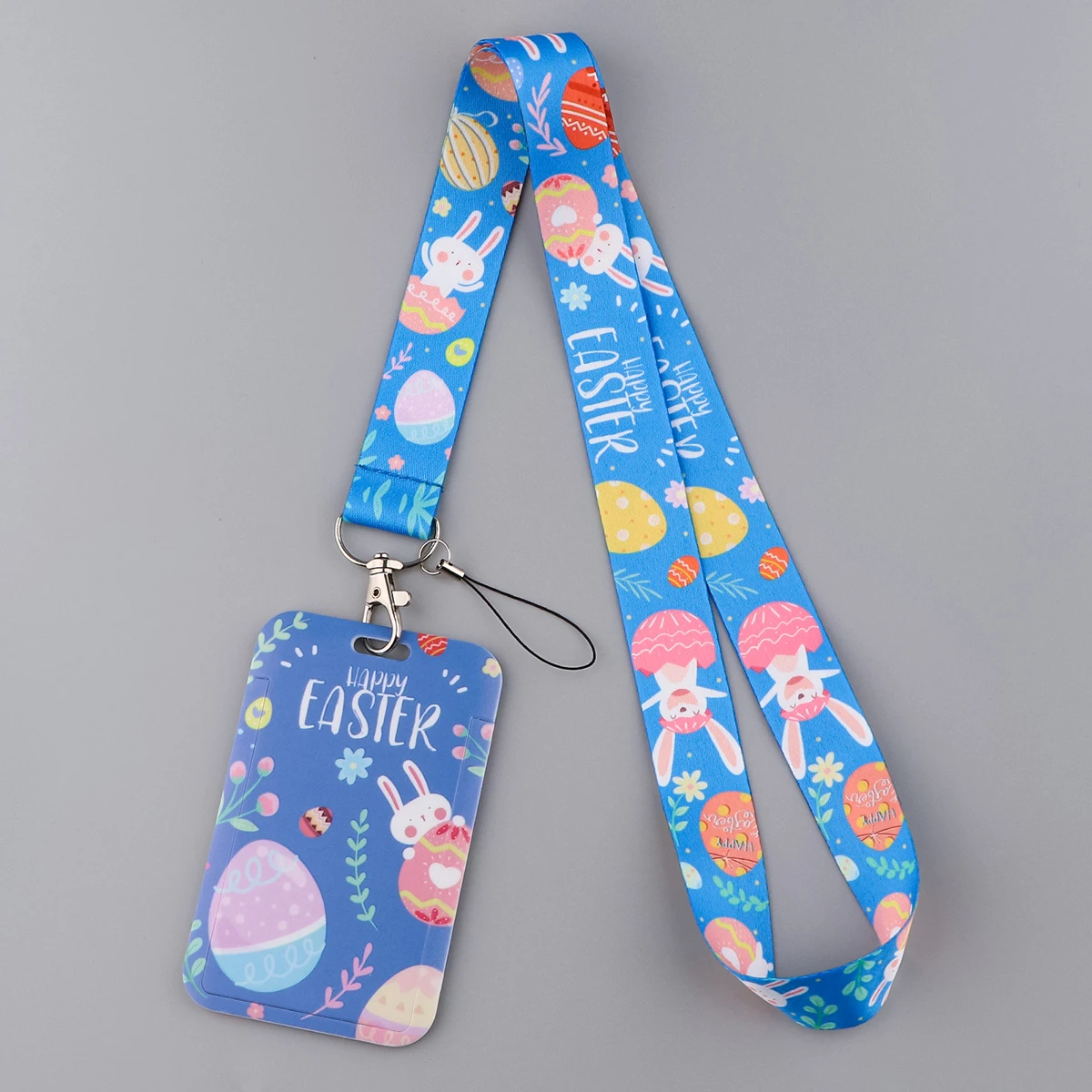 

Easter Neck Strap Lanyard for Keys Keychain Badge Holder ID Credit Card Pass Hang Rope Lariat Mobile Phone Charm Accessories