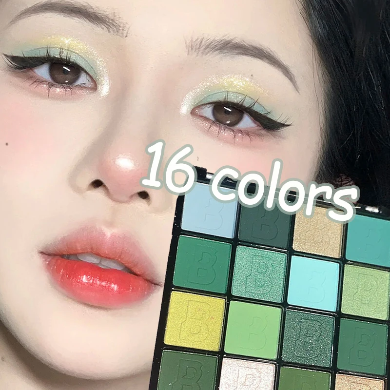 

Multiple Colors Eye Shadow Matte Pearlescent Powder Delicate Nature Waterproof Long Lsdting Eye Shadow Palette Face Cosmetics