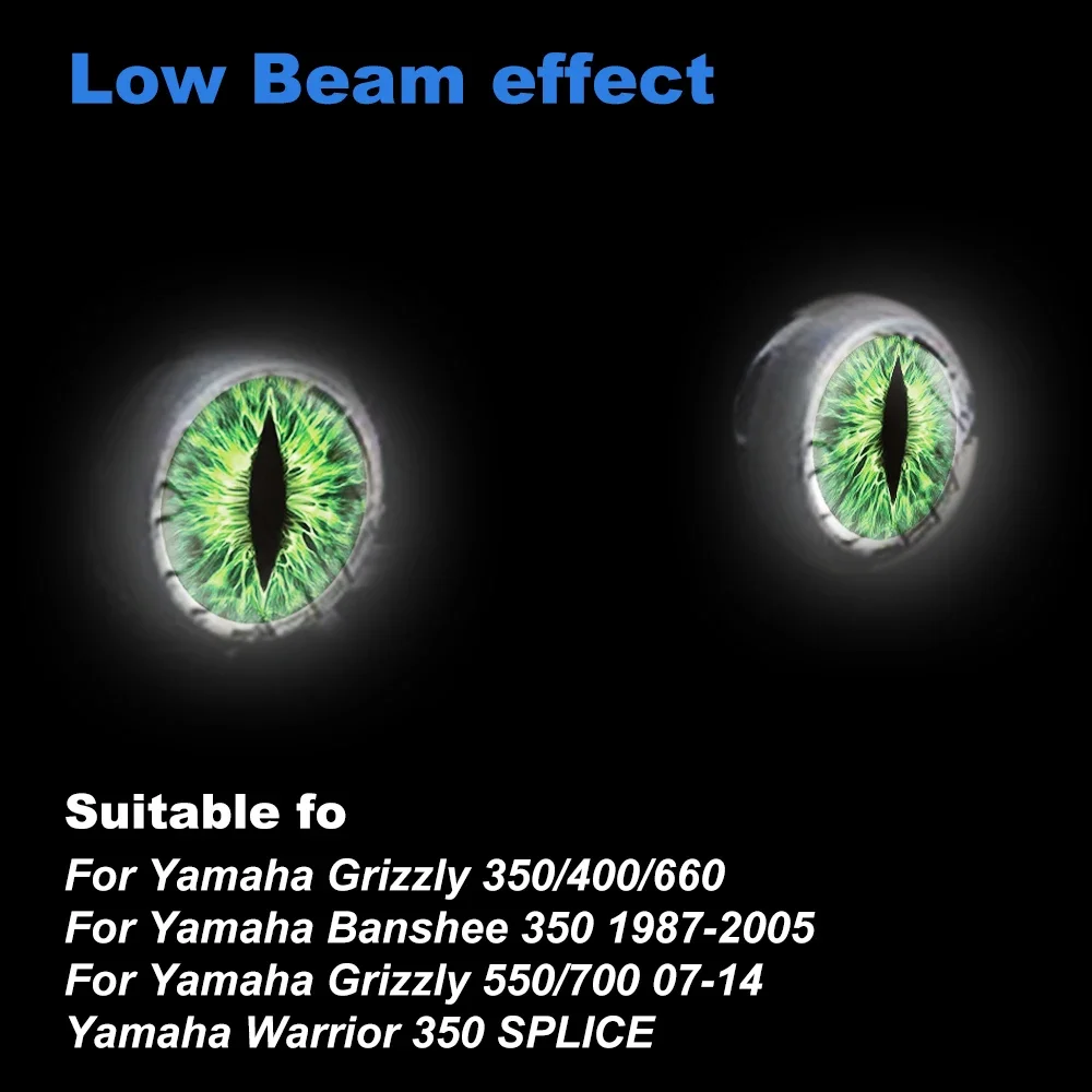 Наклейка на переднюю фару защитная наклейка с круглой головкой графика для глаз