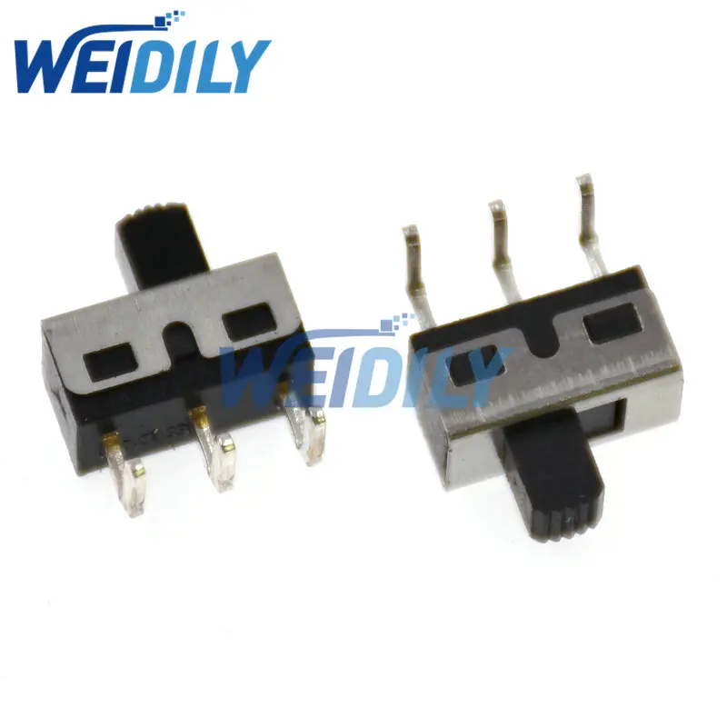 

10 шт. переключатель SS12D11 прямоугольный штифт 2A125V AC 1P2T SS12D06 переключатели 3-контактные