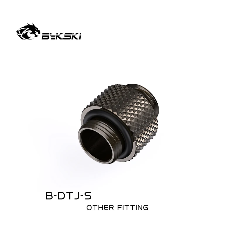 Фото BYKSKI G1/4 ''на G1/4'' двойное внешнее резьбовое соединение с резьбой адаптера папа-папа разъем 4,5 мм для водяного охлаждения №5