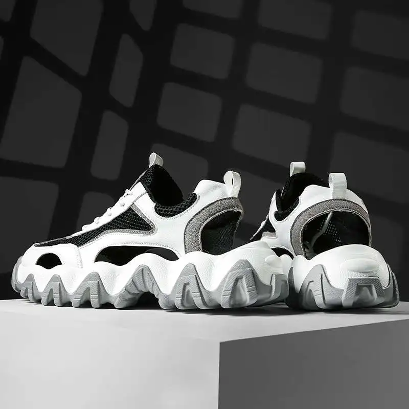 

Men's Beach Sneakers Good Quality Sandals 2022 High-Level Slippers Men Tenid Kitchen Shoes International Brand Tennis Footwear