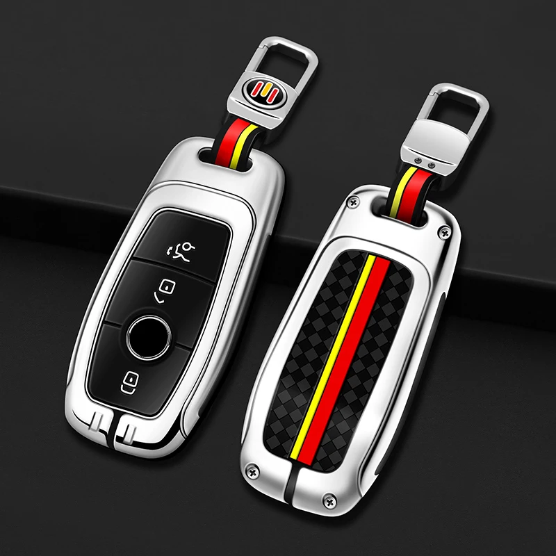 

Металлический автомобильный чехол для ключа с дистанционным управлением, чехол для ключа для Mercedes Benz A C E S G GLS Class W177 W205 W213 W222 G63 X167 AMG, автомоби...