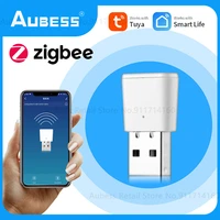 aubess tuya zigbee 3 0 signal repeater usb extender for smart life zigbee devices expand 20 30m smart home automation module