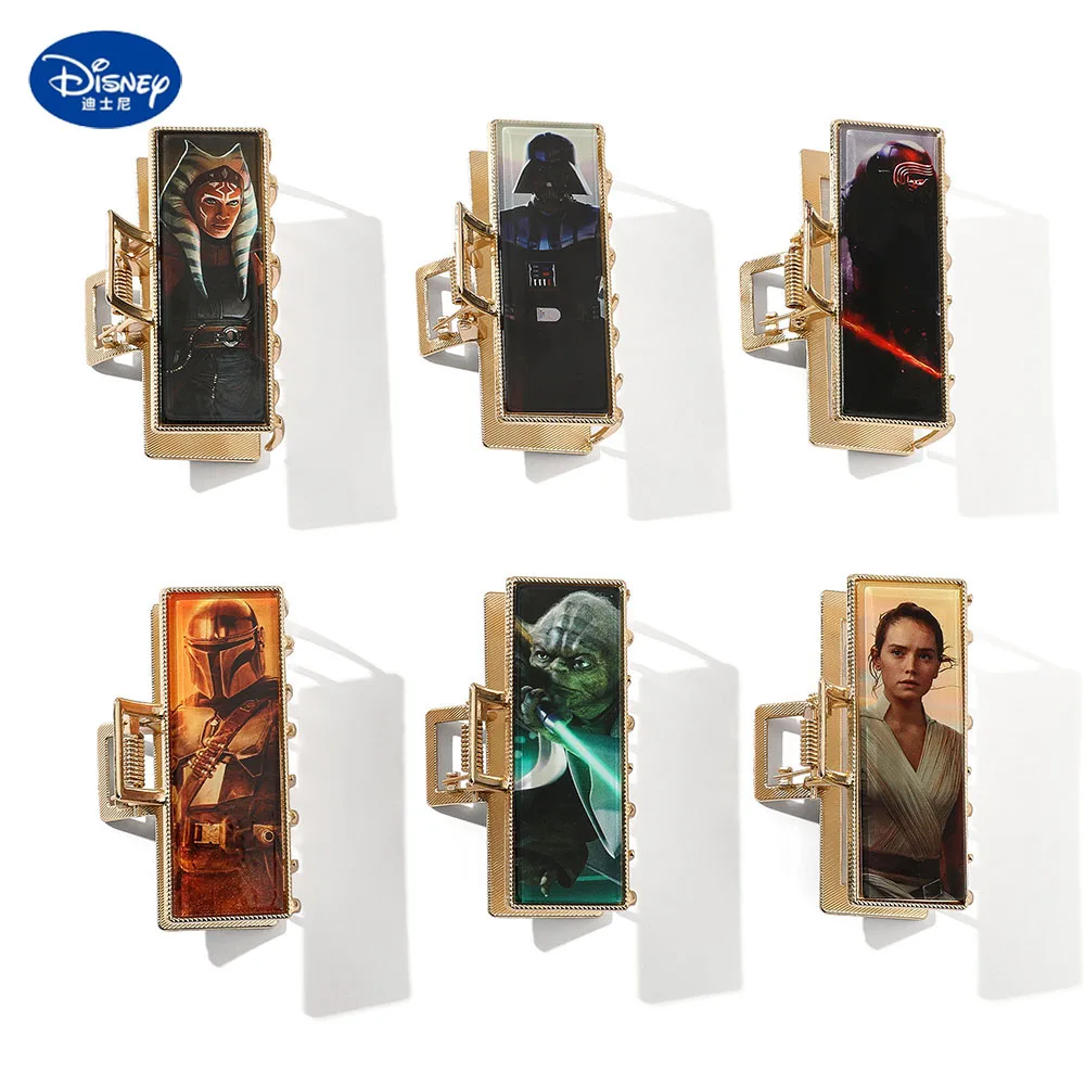 

Star Wars Darth Vader Master Yoda Stormtrooper Geometric Metal Hair Claw Hair Clips Headband Solid Hairpin Hair Accessories