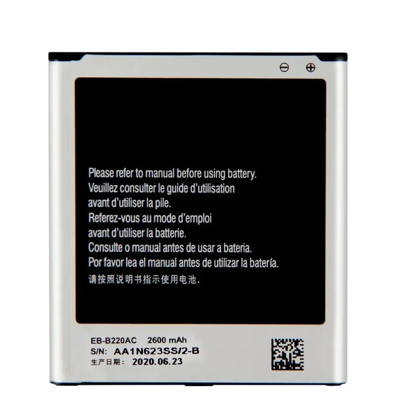 EB-B220AC новая сменная литиевая батарея для телефона Samsung Galaxy Grand 2 SM-G7106 G7108 G7108V SM-G7102
