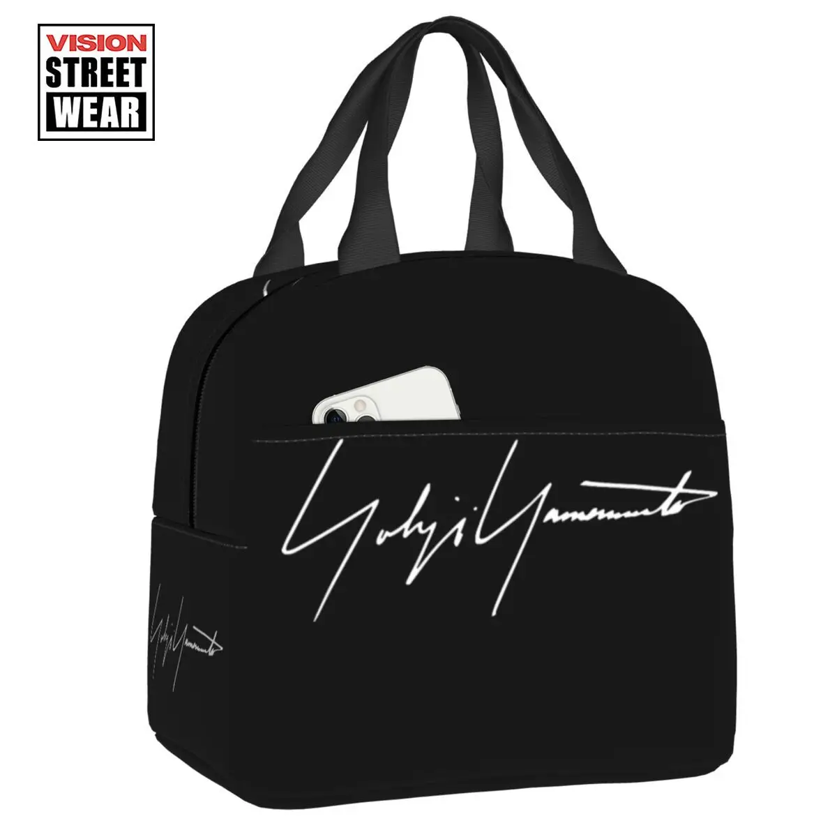 

2023 New Yohji Yamamoto Thermal Insulated Lunch Bags Women Resuable Lunch Container For School Multifunction Food Box