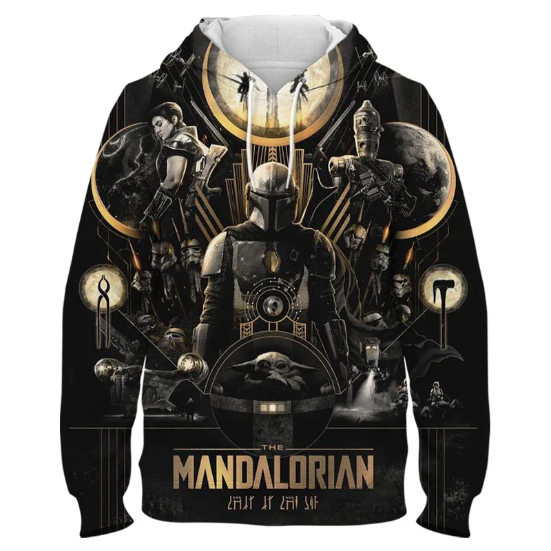 

Мужская толстовка в стиле Харадзюку на весну и осень, классная толстовка с капюшоном, одежда для активного отдыха с принтом в стиле Дисней м...