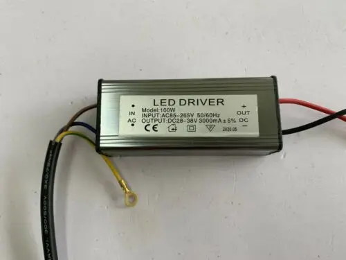 

100W LED Driver Adapter Power Supply Transformer Waterproof IP65 DC 28-38V