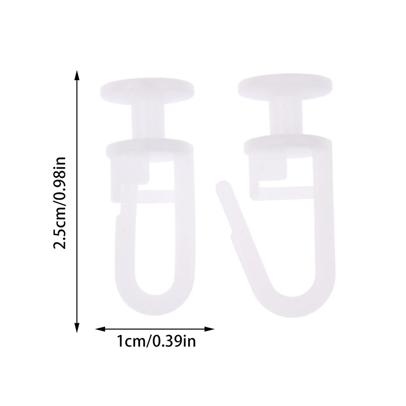 JETTING Бесшумный слайдер для штор 50 шт