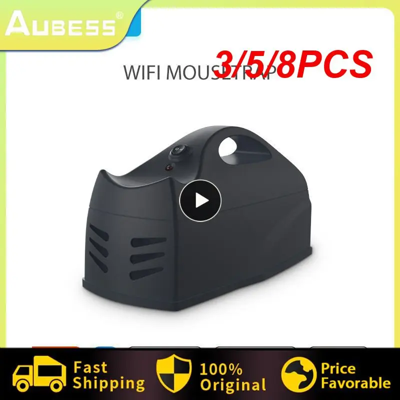 

3/5/8PCS Mouse Catcher Wifi Mousetrap Sensor High Sensitivity Wireless Rat Pest Trap For Mobile Phone Rodent Killer App Control