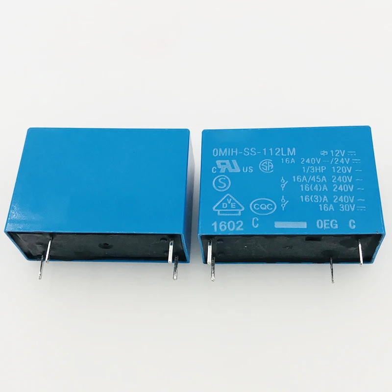 Новинка, 10 шт./партия, Φ OMIH SS 112LM 16A 12VDC 4PIN